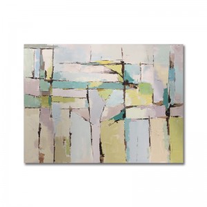 Wholesale Handmade Modern Abstract Canvas Art Work Oil Painting Home Decoration