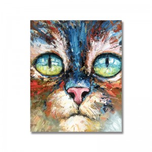 Handmade Modern Home Decor Canvas Painting Abstract Artwork Animal Oil Painting On Canvas